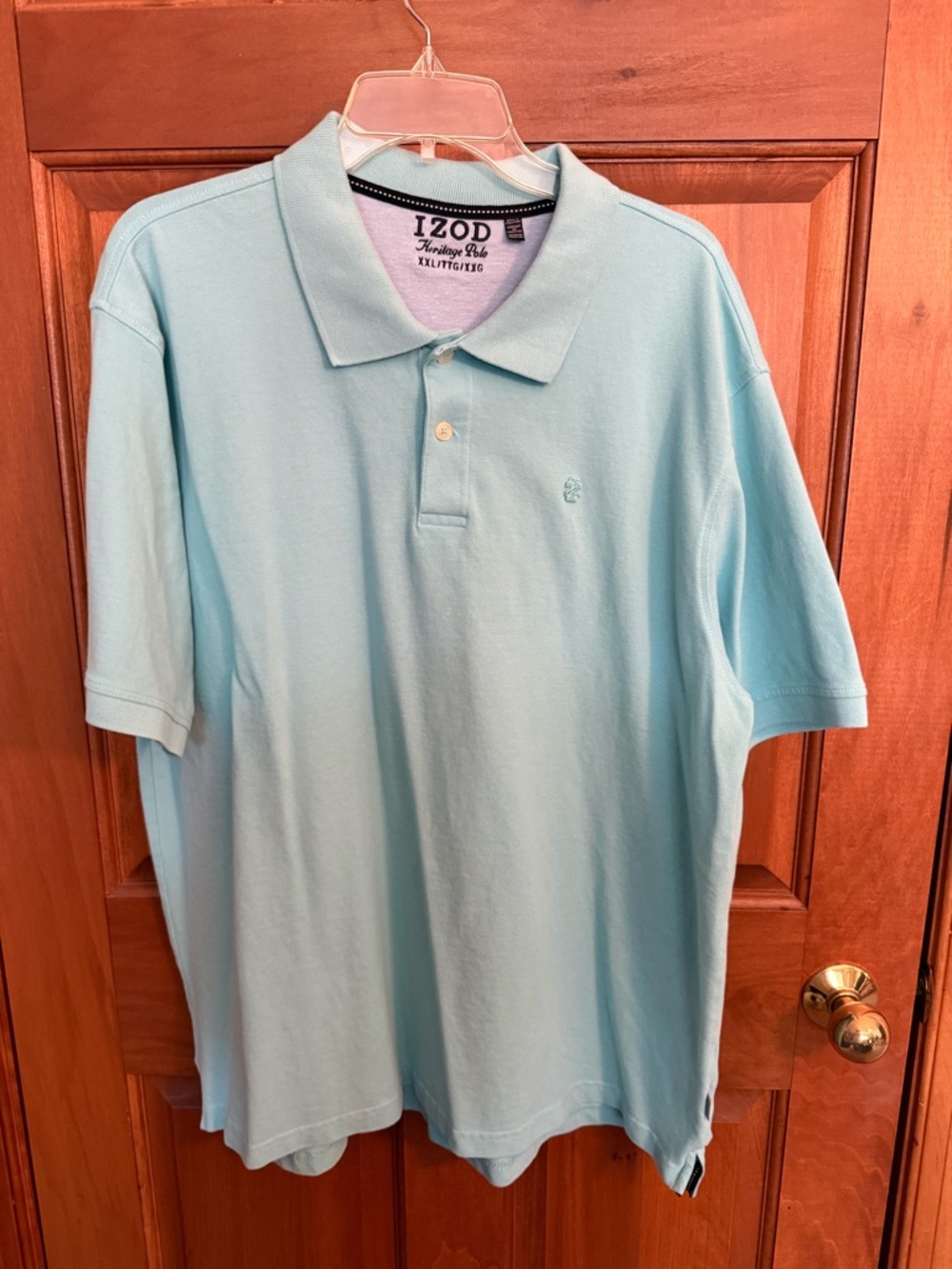 IZOD Men’s Light Blue Heritage Polo Shirt